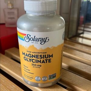 🆕 Solaray Magnesium Glycinate 350 mg - Yellow Label
